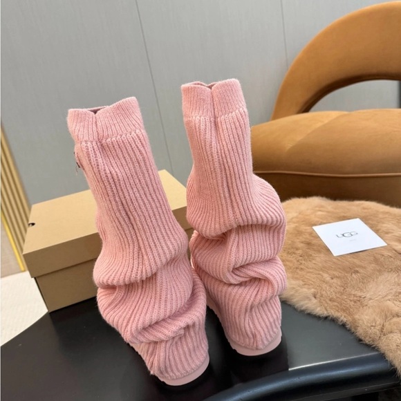 UGG Classic Mini Dipper Legwarmer Boot Pink Dawn women size 9 style 1178990-PDW - Picture 8 of 8